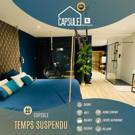 Capsule Temps Suspendu - Balneo, Home Cinema & Billard 발랑시엔 외부 사진