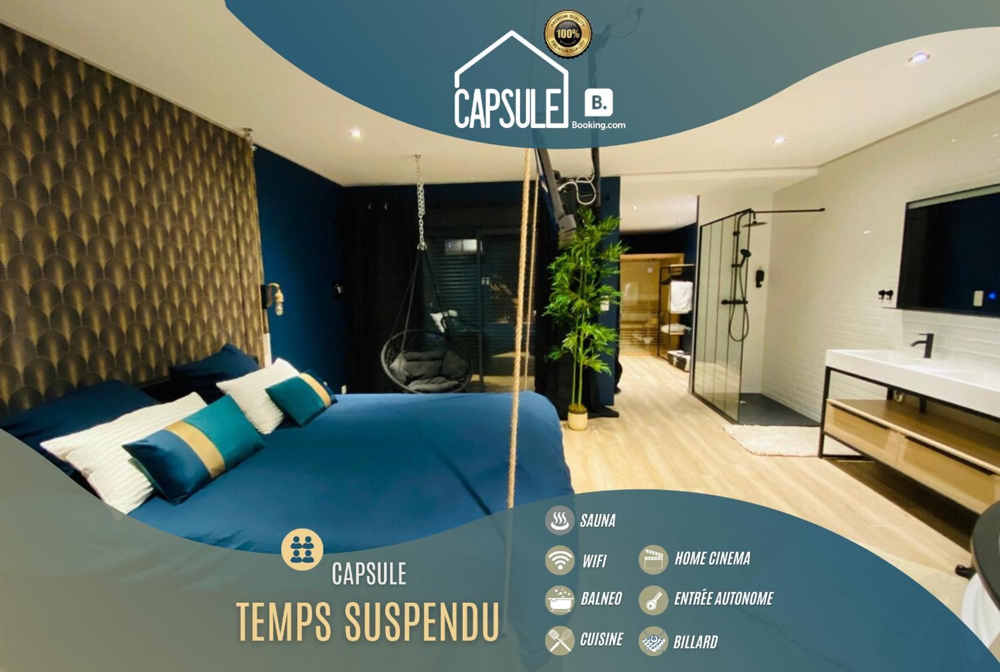 Capsule Temps Suspendu - Balneo, Home Cinema & Billard 발랑시엔 외부 사진